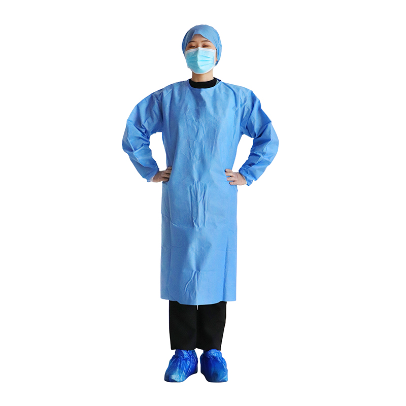 Vestido cirúrgico protetor descartável não tecido 