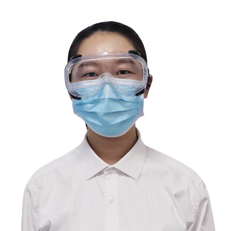 Proteção médica Anti Nevoeiro Limpar Óculos de seg